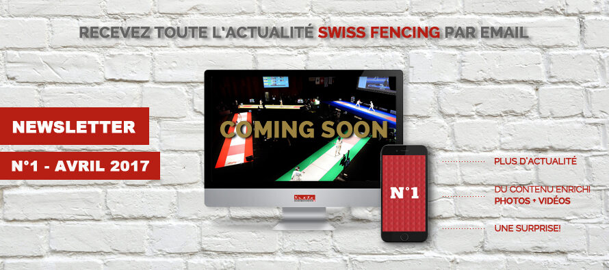 Inscription: Swiss Fencing lance sa newsletter!