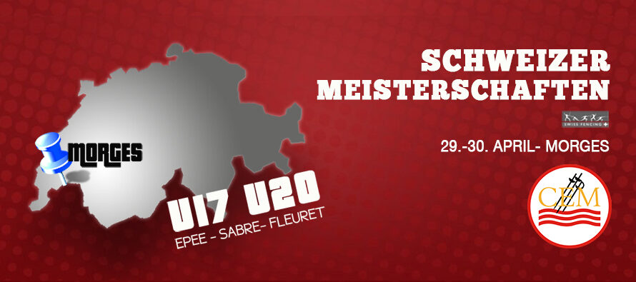 Schweizer Meisterschaften U17-U20 am 29.-30. April 2017 in Morges