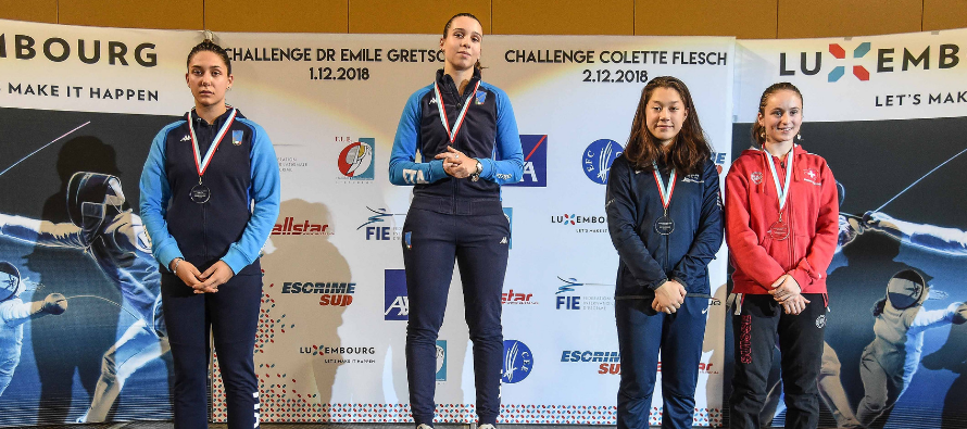 Weltcup U20 Luxemburg | 3. Rang für Angeline Favre